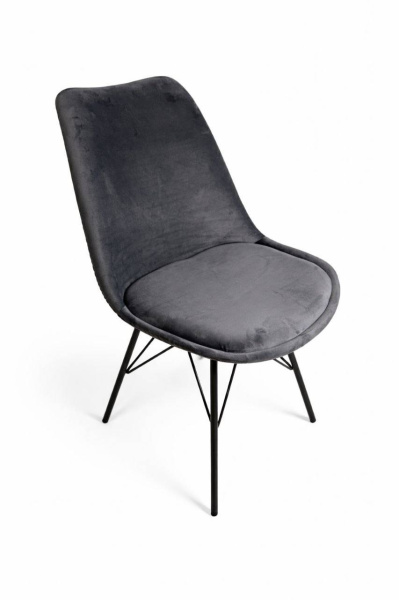 Scaun de dining tapițat Nordic Velvet