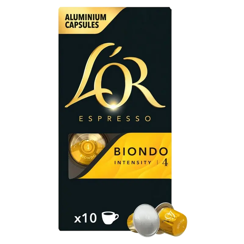Cafea L'OR Espresso Biondo, 10 buc