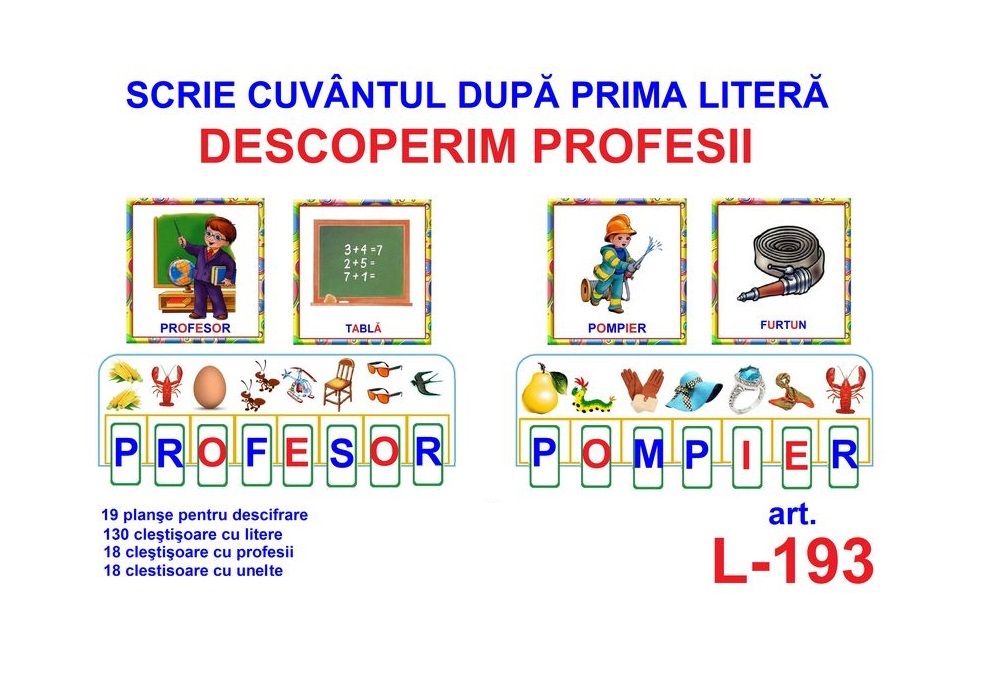 L-193 Joc cu cleste Descoperim profesii