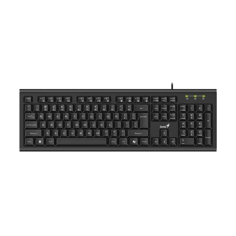 Tastatură Genius KB-113, Cu fir, Negru