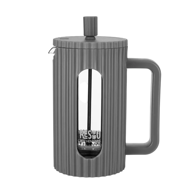 Cafetiera French Press RESTO 90534, 0,6L, Gri inchis