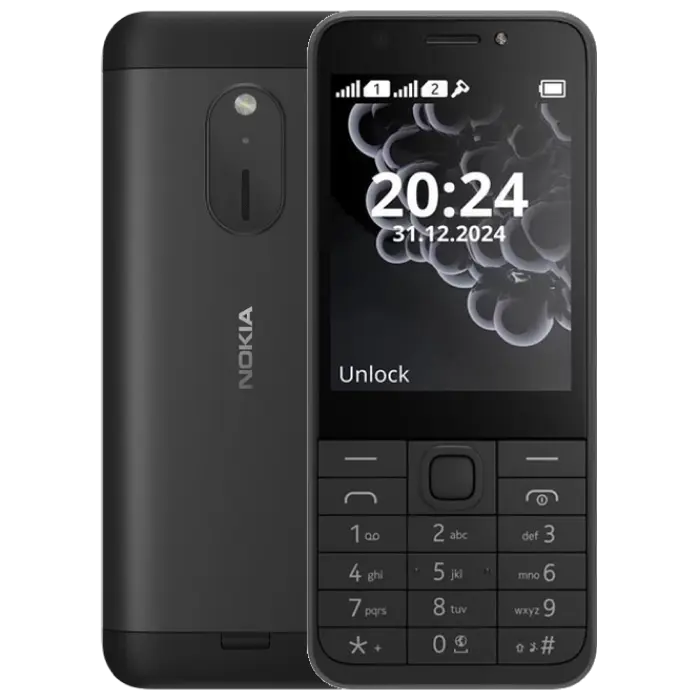 Telefon mobil Nokia 230 (2024), Negru