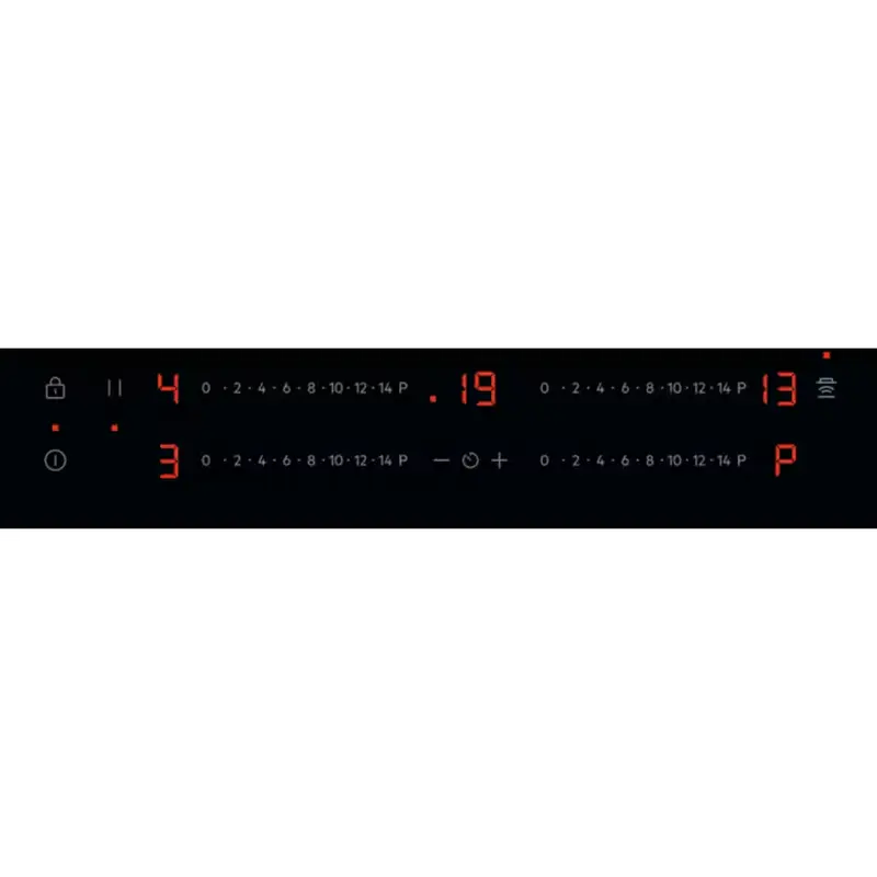Plită cu inducție AEG TO64IC00FB, Negru