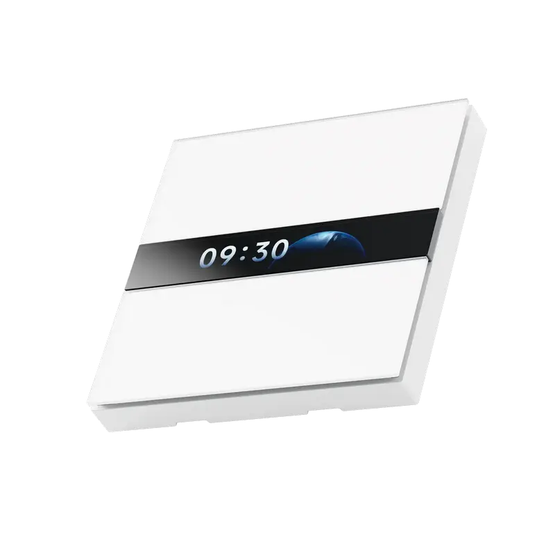 Comutator inteligent AQARA Display Switch V1 (Cu neutru), Alb