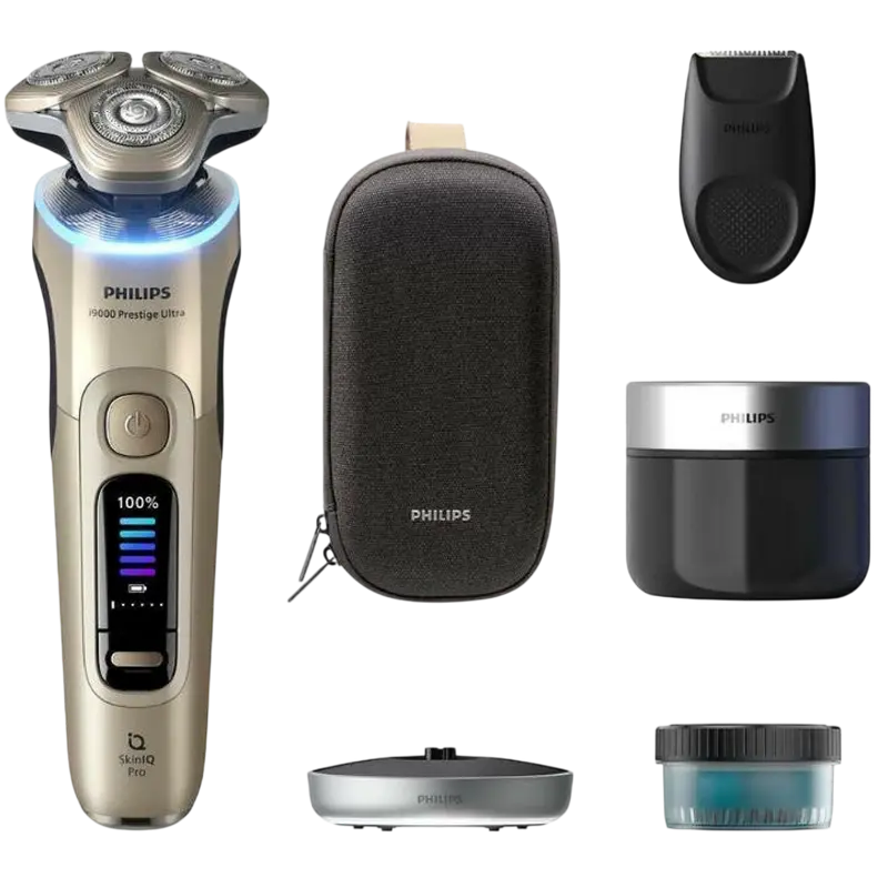 Aparat de ras electric Philips XP9403/31, Auriu