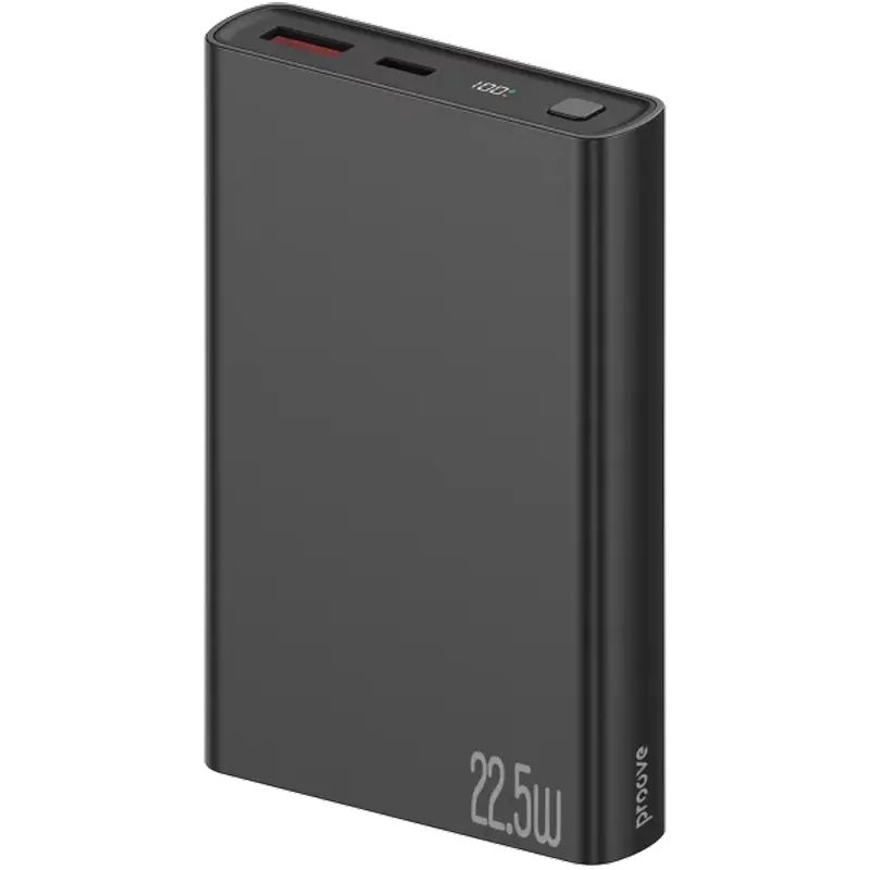 Acumulator extern Proove Hyper Flux Plus, 10000mAh, Negru