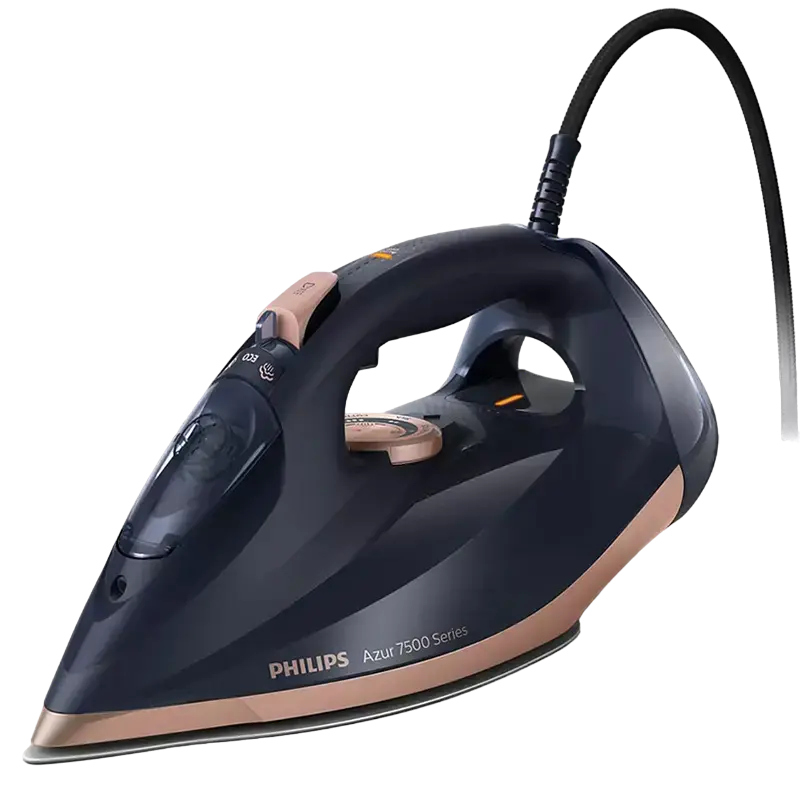 Fier de călcat PHILIPS DST7510/80, 3200W, Albastru Aur