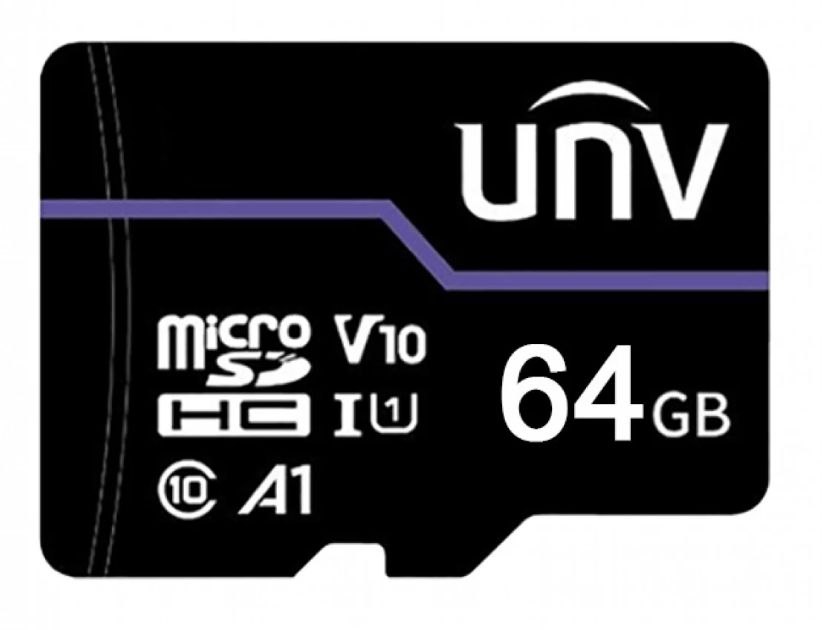 Card de memorie MicroSD Uniview TF-64G-T-IN Purple, 64Gb