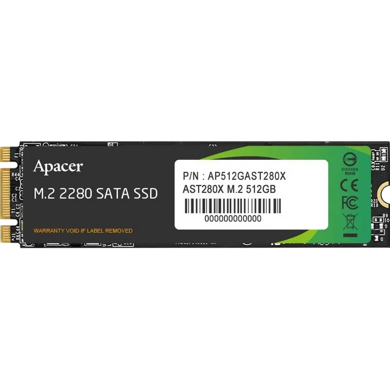 Unitate SSD Apacer AST280X, 512GB, AP512GAST280X-1