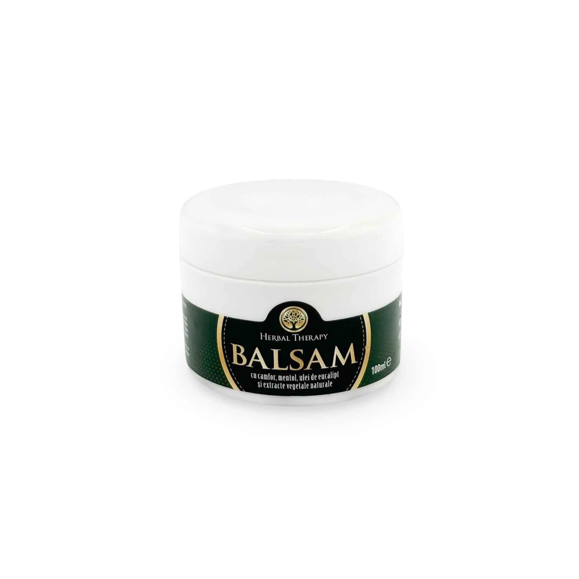 Balsam Calmare și Revitalizare Mușchi Tensionați - Eucalipt și Camfor, 100 ml