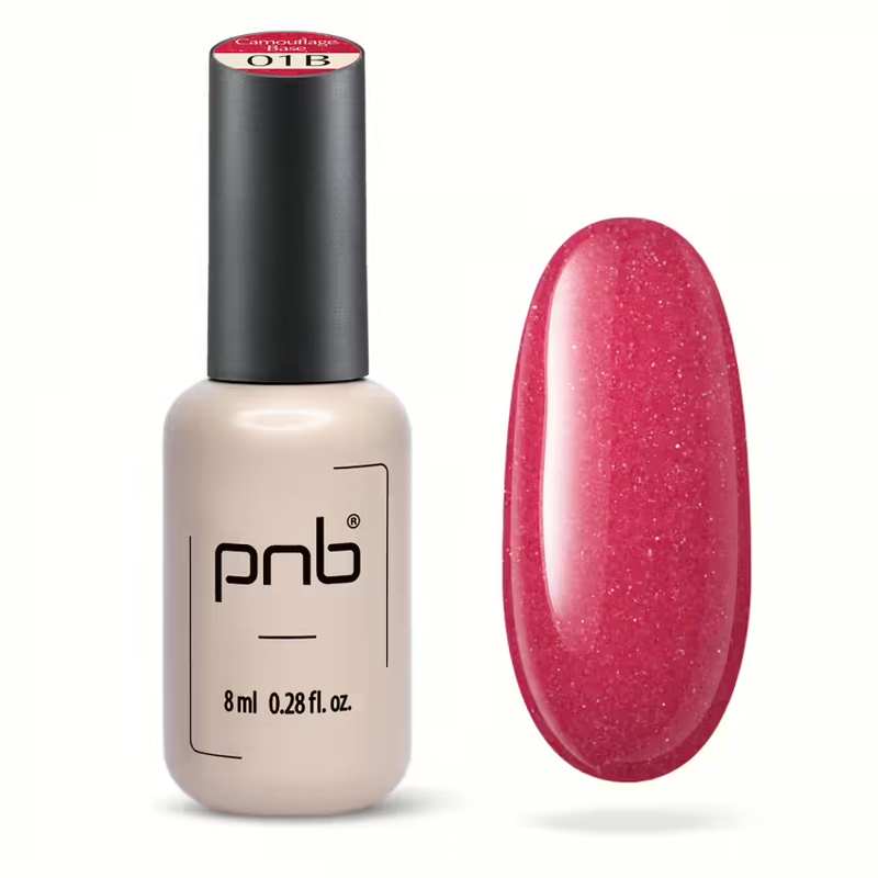 Camouflage Base PNB, 01B Abrazo Rosado, 8 ml