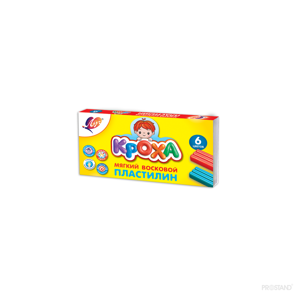 Pasta de modelat moale Kroha 6cul 12С 863-08 Луч