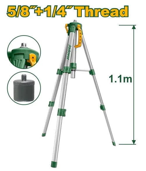 Trepied din aluminiu pentru nivelă laser 1.1m Jadever JDLE9301