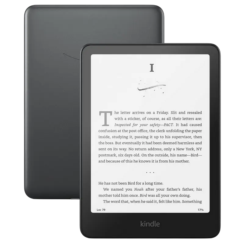 eBook Reader Amazon Kindle Paperwhite (12th Gen) 2024 Signature Edition, Metallic Black