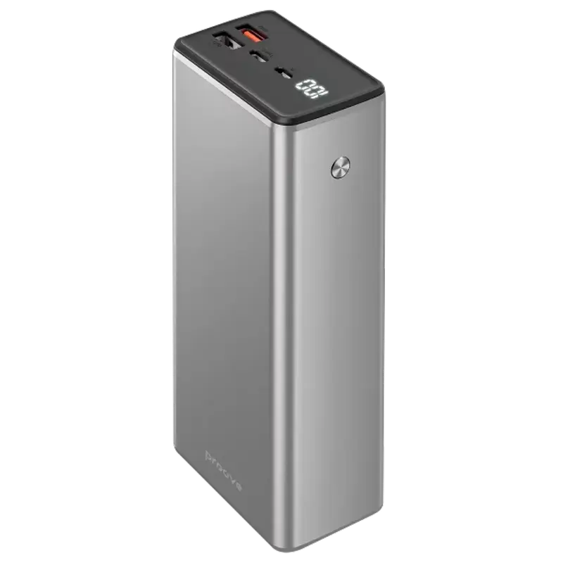 Acumulator extern Proove Metalskin, 30000mAh, Gri