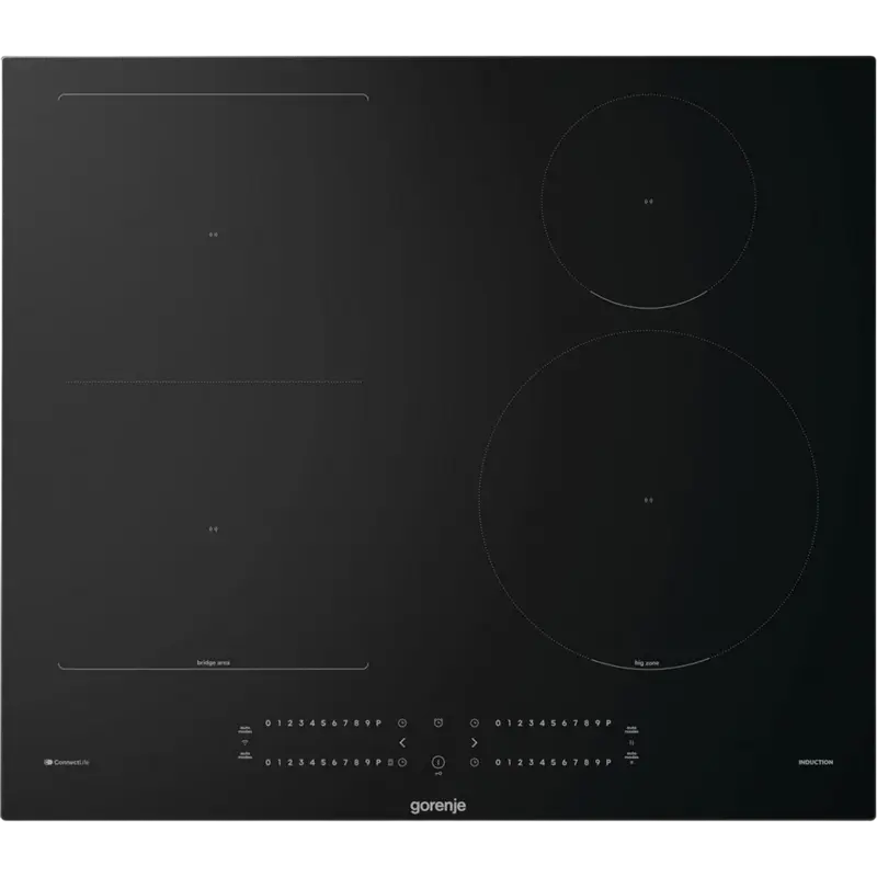 Plită cu inducție Gorenje GI6432BCWF, Negru