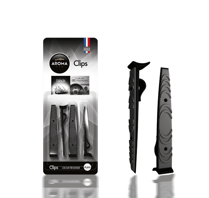 Aroma car clips (black) aromatizator auto