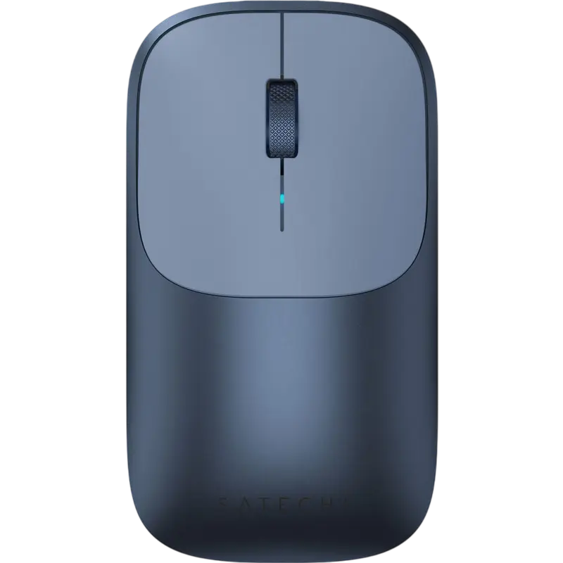Wireless Mouse Satechi Slim EX, 3 buttons, Ambidextrous, Rechargeable, Bluetooth 5.0, Indigo
