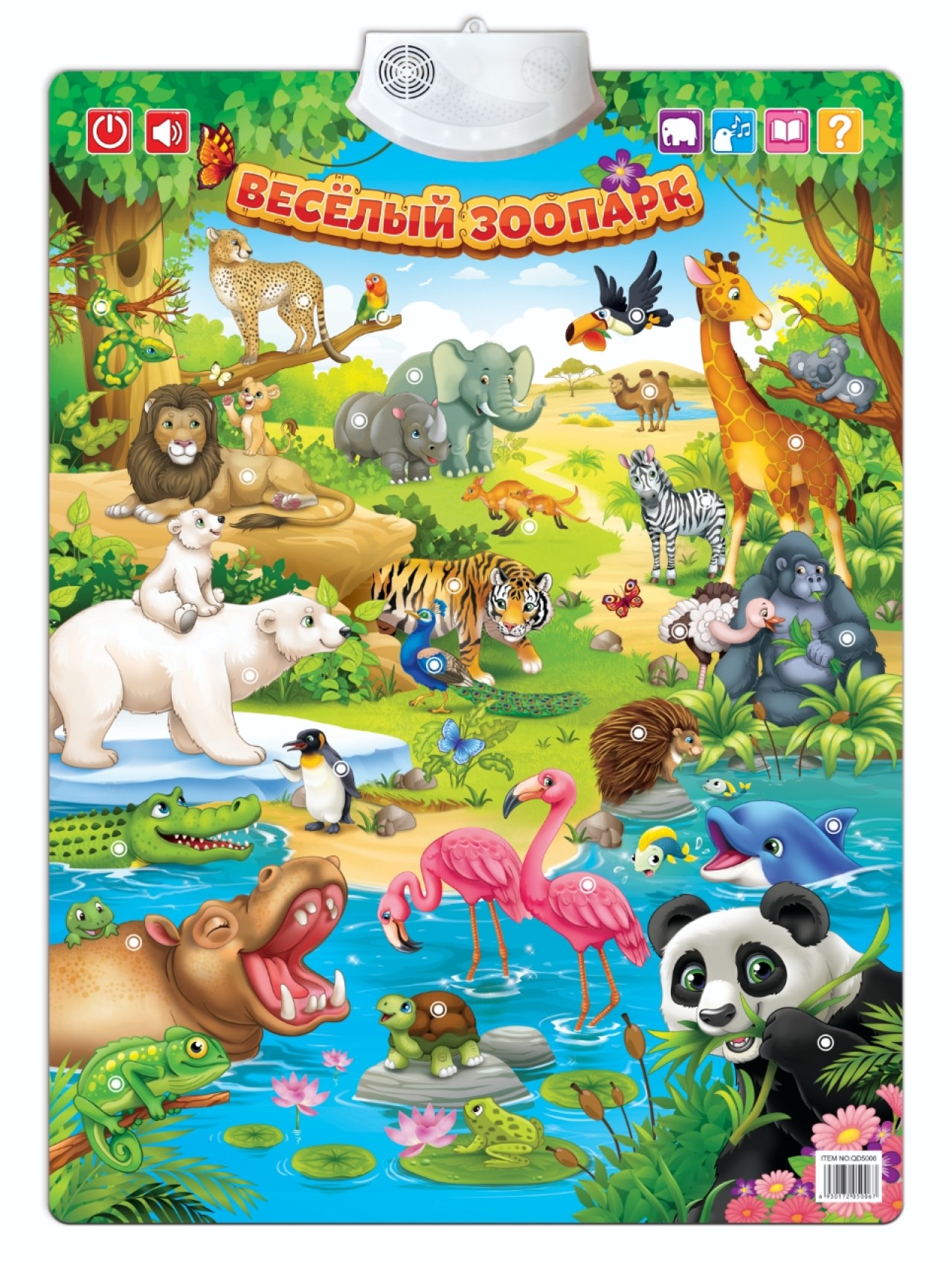 Poster electronic Zoo vesel