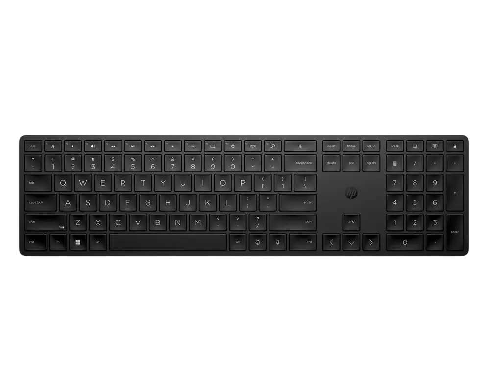 Tastatură HP 450, Fără fir, Negru