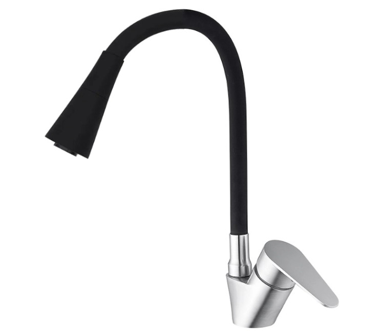 Baterie de bucătărie Wezer POD4Y-04B Ø35 (negru)