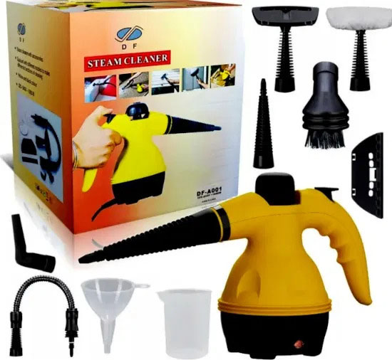 Aparat de curatat cu abur DF-A001(Galben) 1000W
