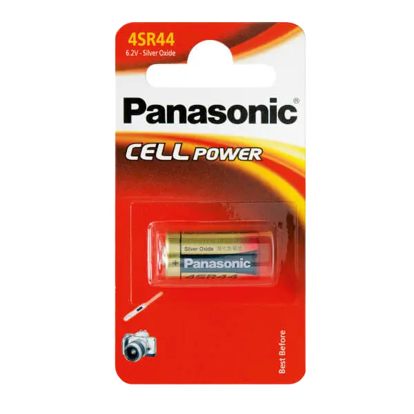 Baterii Panasonic 4SR-44L, SR44 , 180mAh, 1buc.