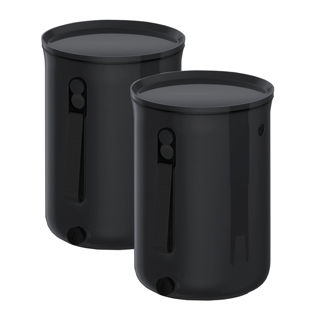 Set coșuri pentru compostare Bokashi Organko Ocean, 9.6L x 2