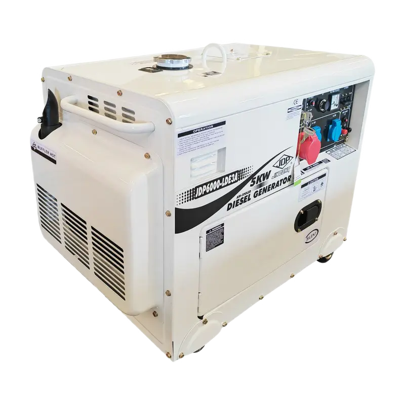 Generator diesel JDP JDP6000-LDE3A, 400V, Trei faze