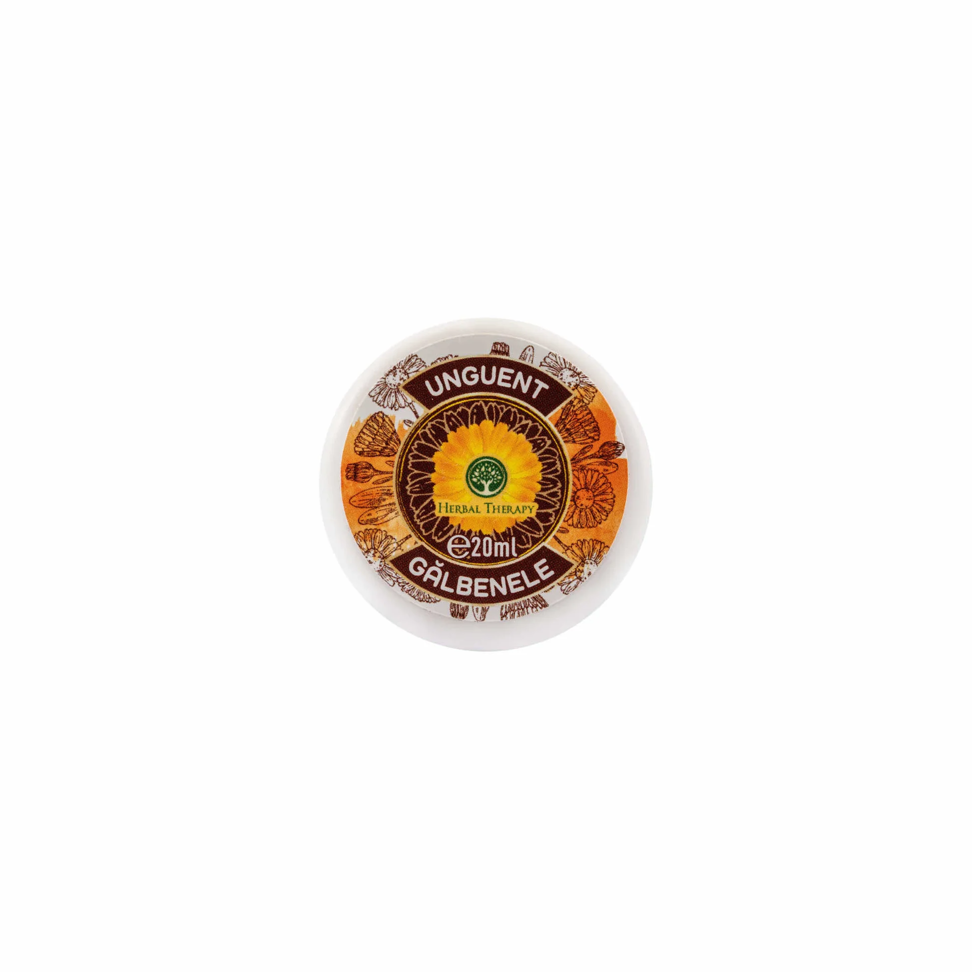 Unguent cu Extract de Gălbenele - Hidratare și Calmare Naturală a Pielii, 20 ml