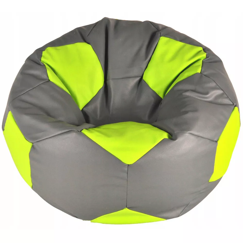 BeanBag Minge marimea"L",culoarea sur cu verde din ecopiele