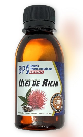 Ulei de Ricin 100 ml | Balkan Pharmaceuticals