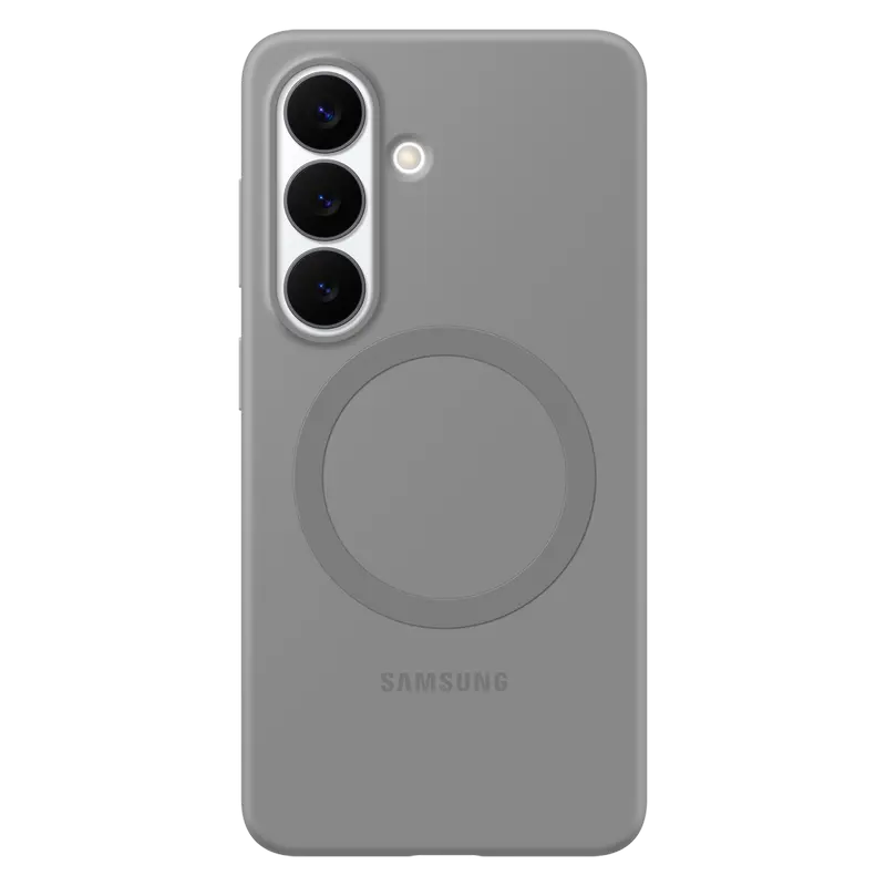 Husă Samsung Silicone Magnet Case pentru Galaxy S26, Gri