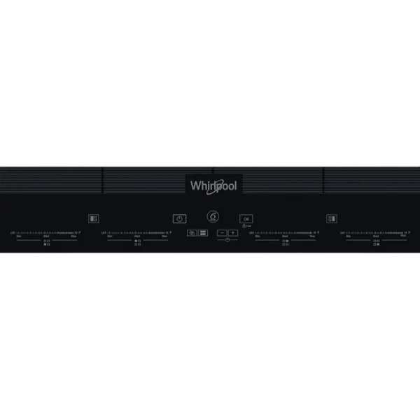Plită cu inducție Whirlpool SMO 658C/BT/IXL, Negru