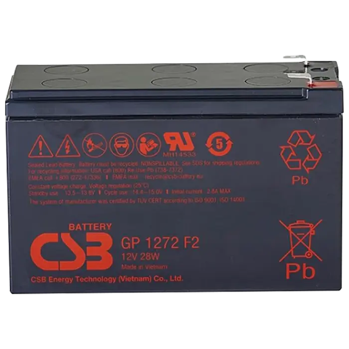 Acumulator UPS CSB GP-1272F2, 12V 7,2