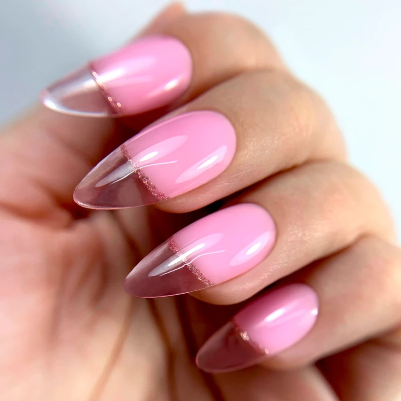 Strong iron Gel Сrystal Pink PNB 17 ml UV/LED
