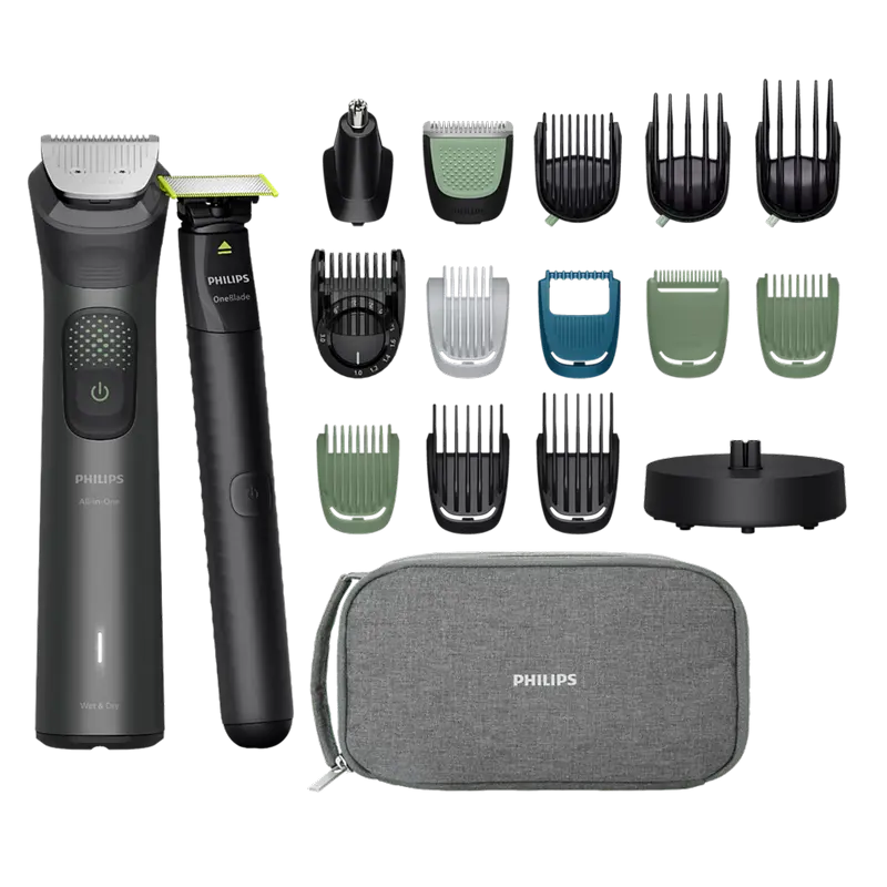 Trimmer pentru bărbați Philips MG9556/15, Gri