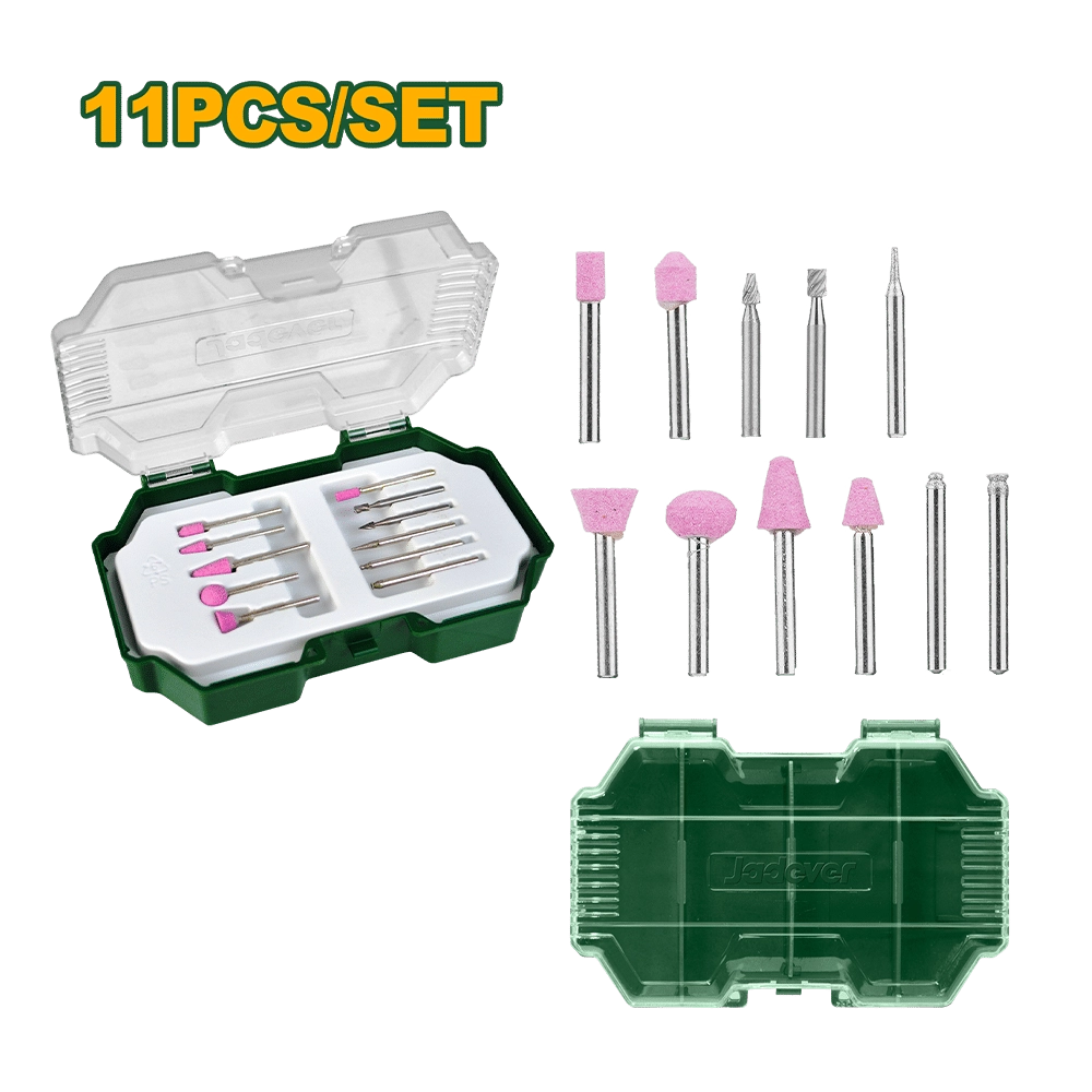 Set 11 accesorii pentru mini-polizor (gravor) 1/8" JDRR2011 Jadever