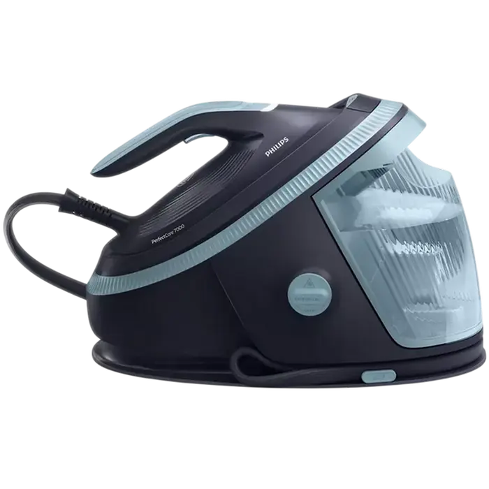 Fier de călcat cu generator de abur Philips PSG7200/20, 3120W, Albastru