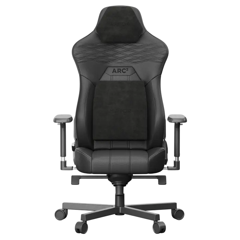Scaun Gaming HATOR Arc 3 XL, PU Piele, Negru