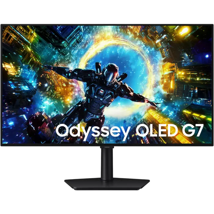 32" SAMSUNG Odyssey G73H,Black,OLED,3840x2160,4K165Hz/FHD330Hz,FreeSync,0.03msGTG,1300cd,HDR10,DP+HD