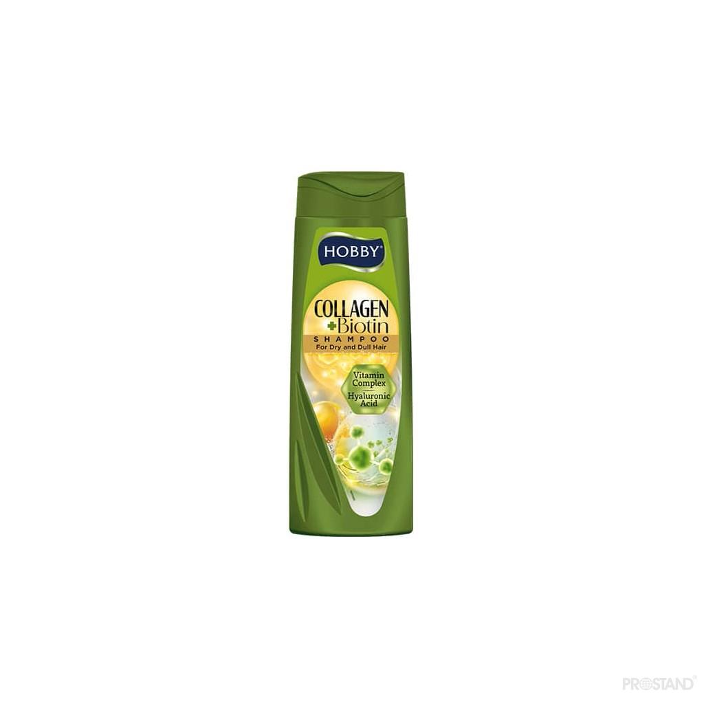Hobby Sampon p/u par Collagen+Biotin 480ml  (Pentru păr uscat și lipsit de strălucire Complex de vitamine + Acid Hialuronic /FT057500)