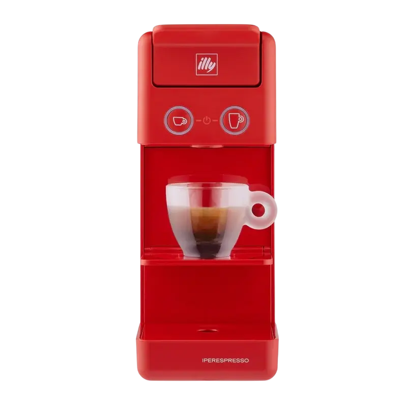 Cafetiera cu capsule illy Y3.3, 1250W, Roșu