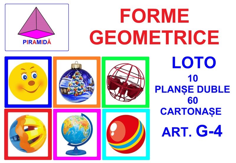 G-4 Joc Loto Forme geometrice
