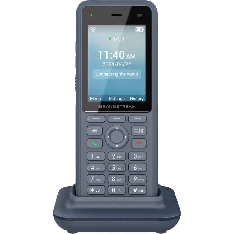 Telefon IP Grandstream WP836, Jet Grey