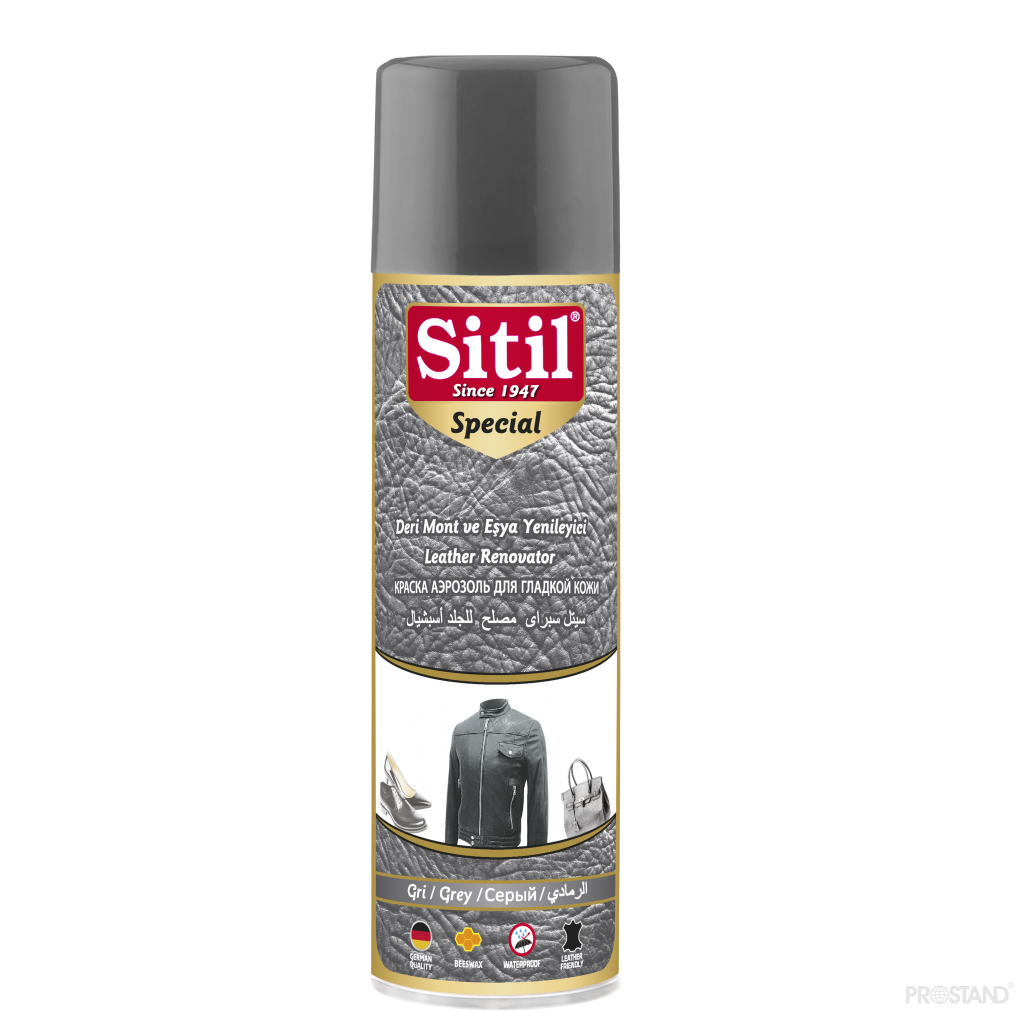 SITIL Vopsea-sprei p/u piele 250ml 167SSMB 09 grey