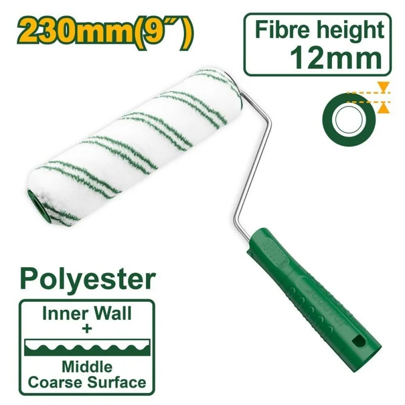 Rolă de vopsit cu mâner 230 mm Jadever