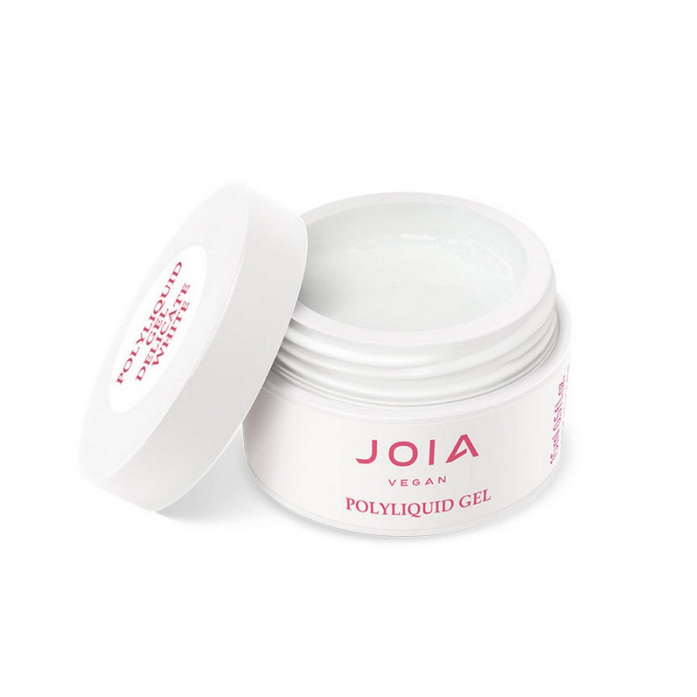 PolyLiquid gel JOIA vegan, Alb delicat, 15 ml