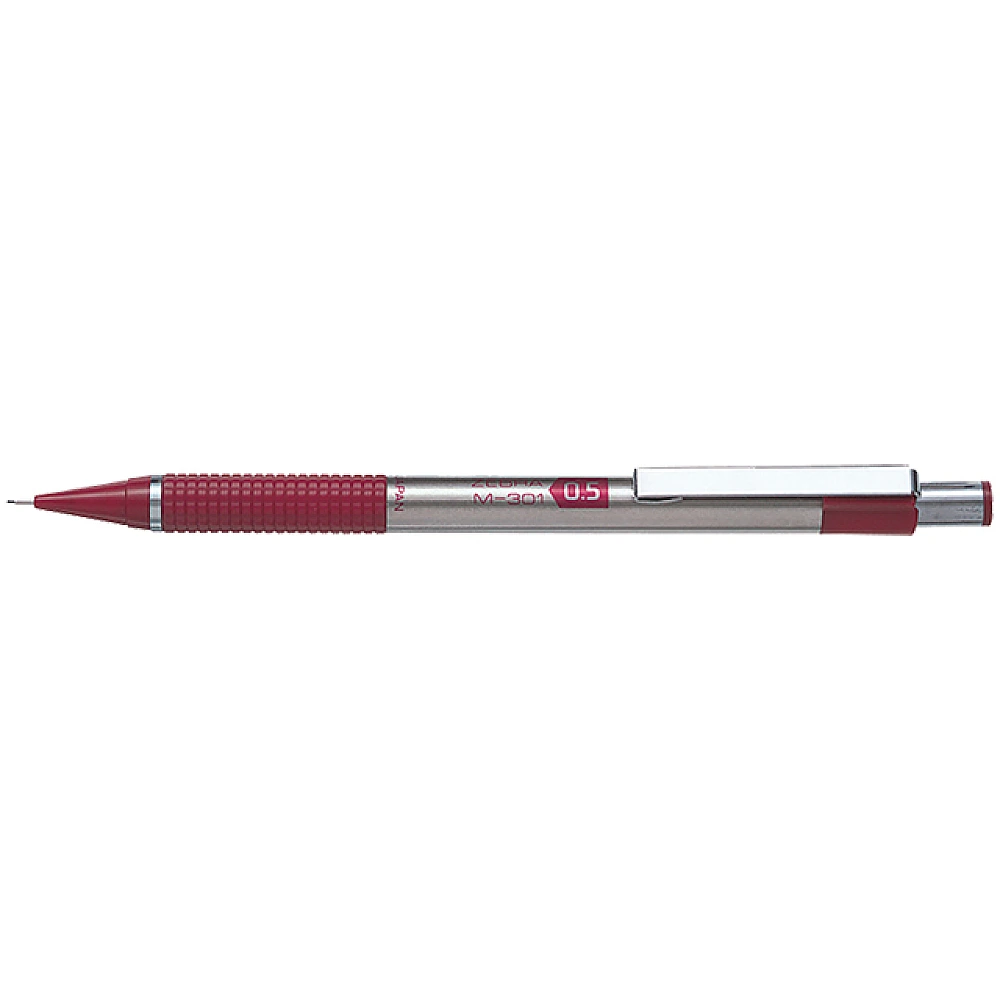Creion mecanic Zebra M-301 Red Wine , 0.5 mm