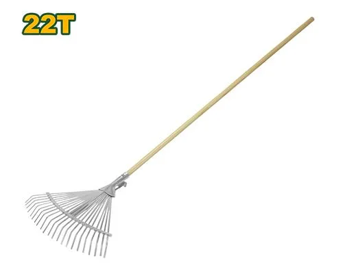 Greblă metalică evantai pentru frunze (22 dinți) JDXW8A22 Jadever